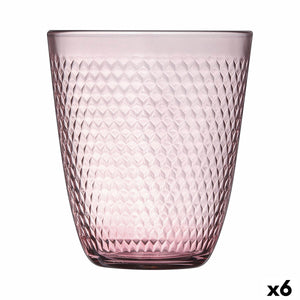 Glass Luminarc Pampille Rosa Glass 310 ml (6 Units)