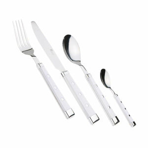 Cutlery Pradel Excellence Beautiful White 16 Pieces White