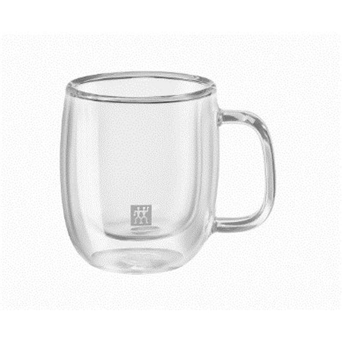 2 Piece Coffee Cup Set Zwilling 39500-110 Borosilicate Glass 80 ml Transparent 2 Pieces (2 Units)