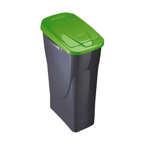 Rubbish bin Mondex Green Black/Green polypropylene Plastic 15 L