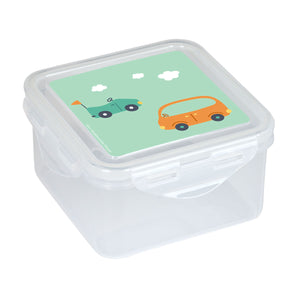 Lunch box Safta Cars Green 13 x 7.5 x 13 cm