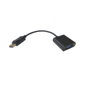 DisplayPort to VGA adapter 3GO ADPVGA Black (1 Unit)