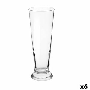 Beer Glass Crisal 370 ml Beer (6 Units)