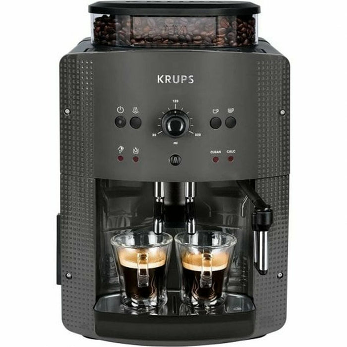 Superautomatic Coffee Maker Krups EA 810B Black Titanium 1450 W 15 bar 1,7 L