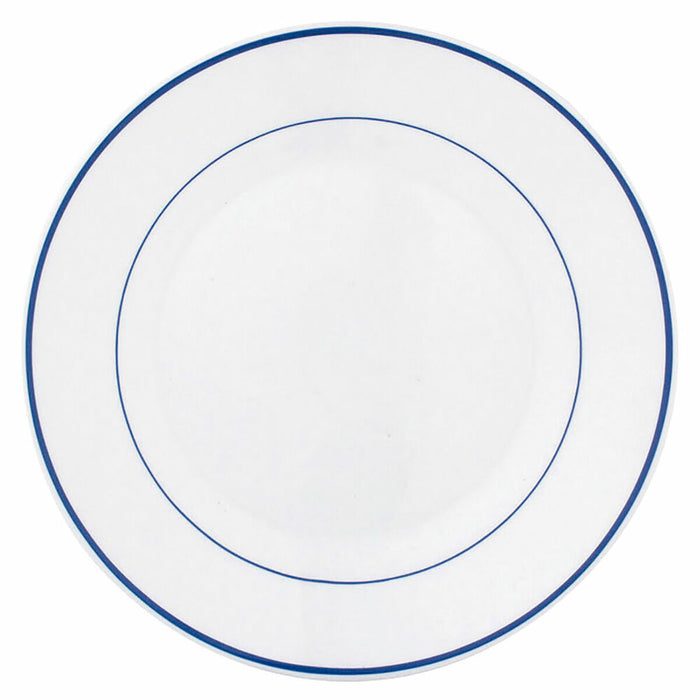Plate set Arcoroc Restaurant Bicoloured Glass (Ø 23 cm) (6 uds)