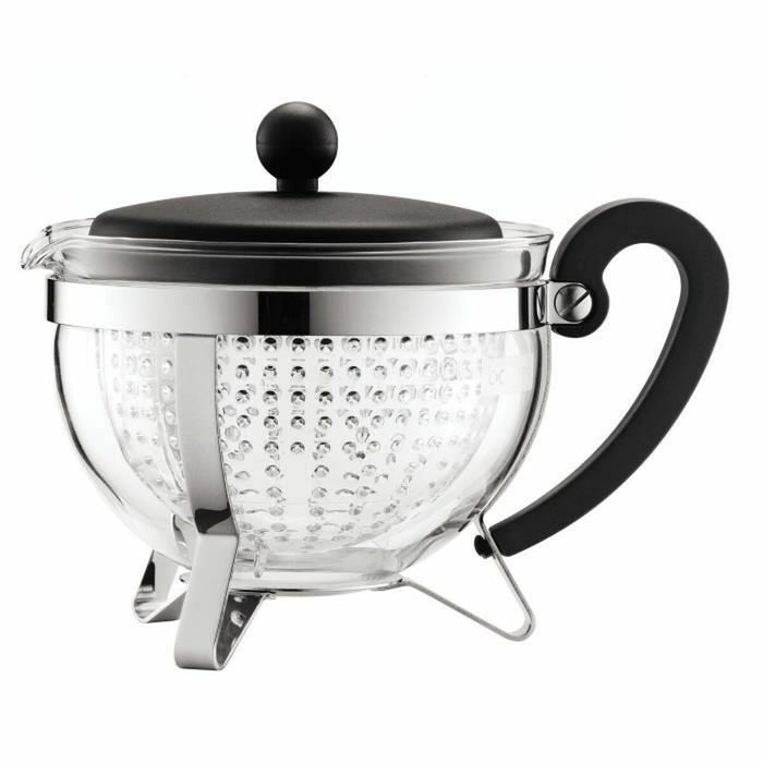 Teapot Bodum Black Plastic 1 L