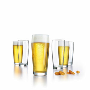 Beer Glass Luminarc World Beer Transparent Glass 480 ml 6 Units (Pack 6x)