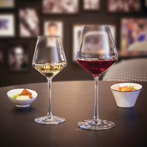 Set of cups Chef & Sommelier Distinction Transparent Glass 280 ml (6 Units)