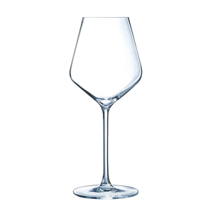 Set of cups Chef & Sommelier Distinction Transparent Glass 380 ml (6 Units)