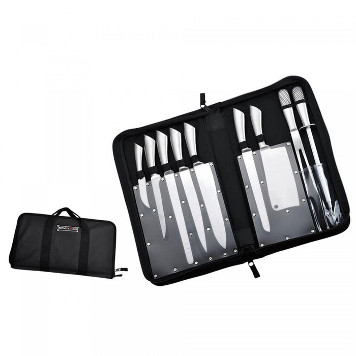 Knife Set Royalty Line Silver Stainless steel 21 x 41 x 1 cm