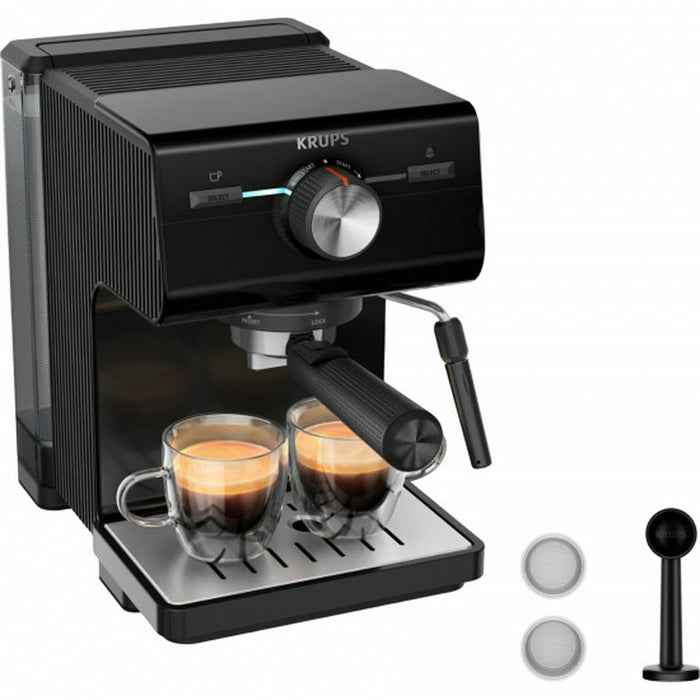 Express Manual Coffee Machine Krups Authentic XP381810 Black 1100 W