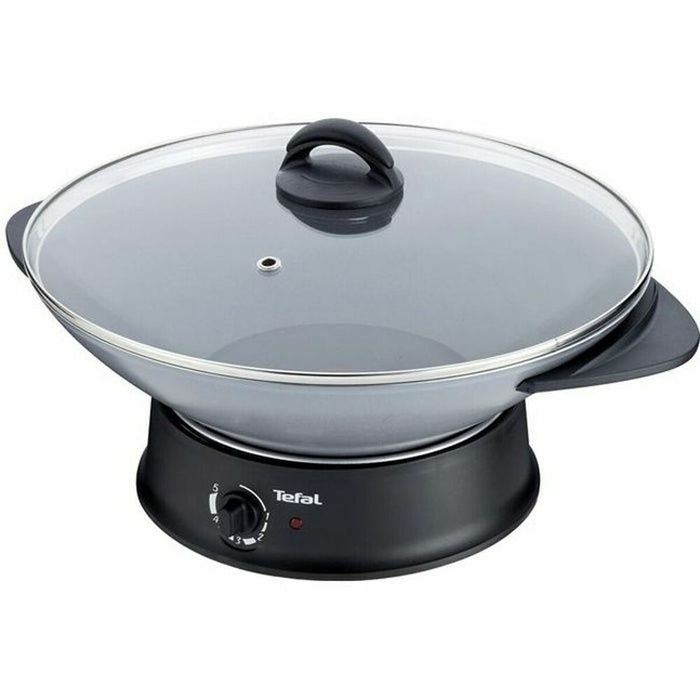 Wok Pan Tefal WK302012 1200 W Black Aluminium Ø 36 cm