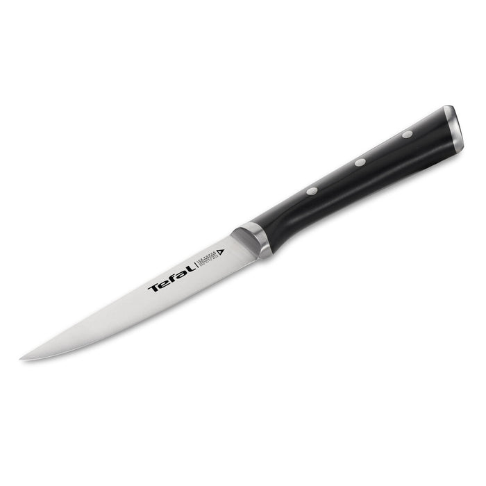 Kitchen Knife Tefal K2320914 ICE FO Black Medium Stainless steel 11 cm