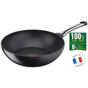 Wok Pan Tefal Black Titanium Steel (Ø28 cm) (Refurbished C)