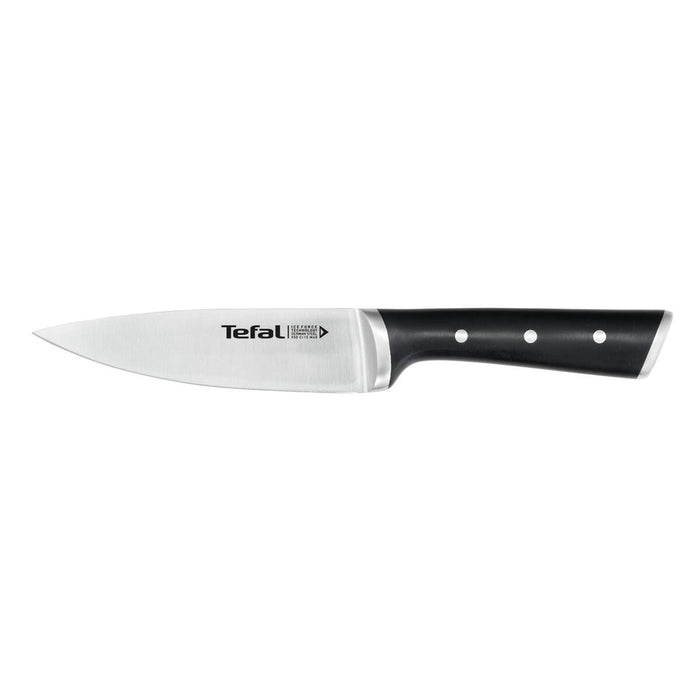 Kitchen Knife Tefal K23203 Black 7" Stainless steel Plastic 15 cm