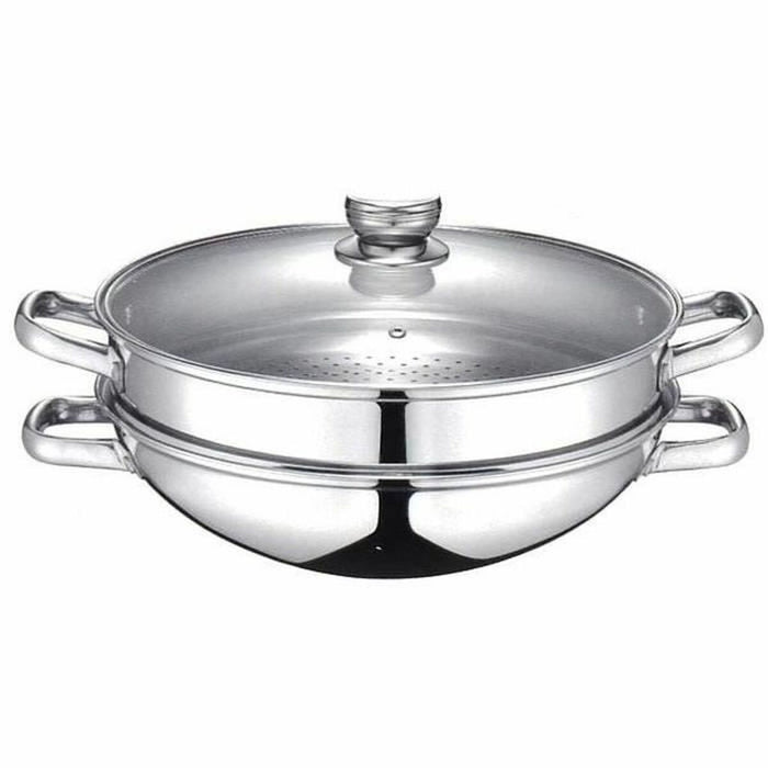 Wok Pan Baumalu Wok 2-en-1
