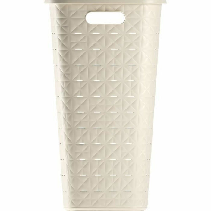 Laundry Basket Curver Softex White polypropylene 60 L 2 Pieces (2 Units)