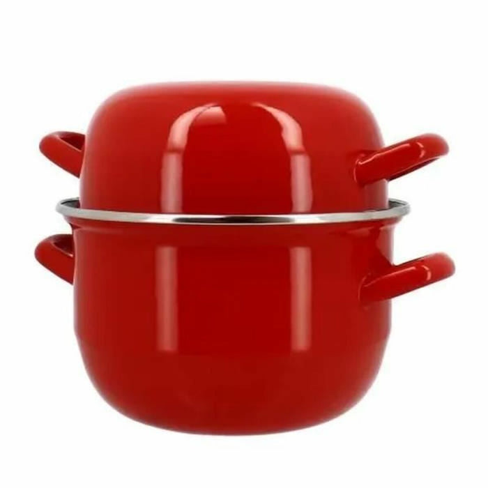 Pan Menastyl Black Glazed enamelled steel