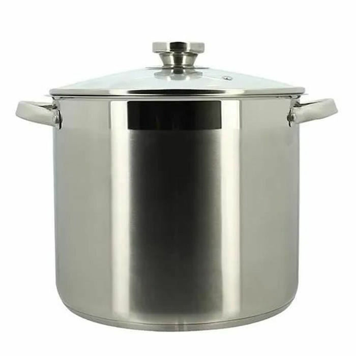 Casserole with Lid Menastyl Steel Stainless steel