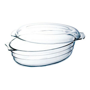 Oven Dish Ô Cuisine 459AA00/5043 Transparent Silicone 3 L