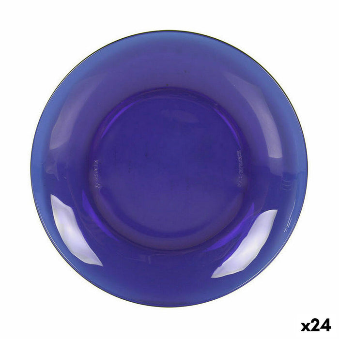 Dessert dish Duralex Lys Blue ø 19 x 2 cm (24 Units)