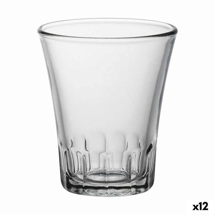Set of glasses Duralex Amalfi Transparent 4 Pieces 90 ml (12 Units)