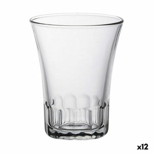 Set of glasses Duralex Amalfi Transparent 4 Pieces 170 ml (12 Units)