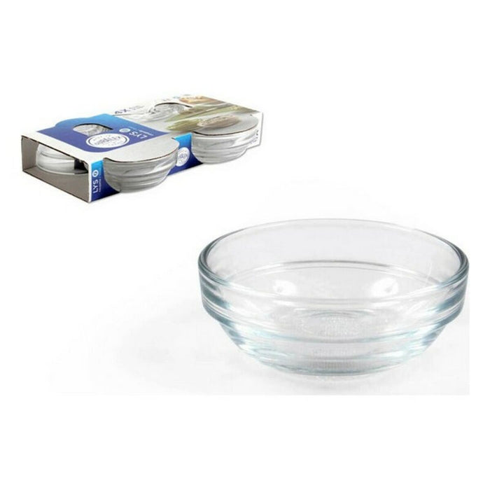 Bowl Duralex Stackable Circular (4 uds) (36 ml)