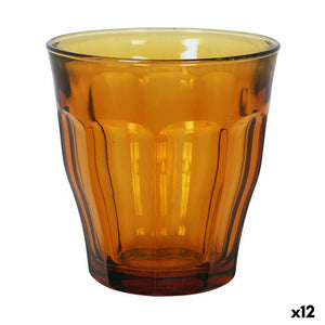Set of glasses Duralex Picardie Amber 6 Pieces 250 ml (12 Units)