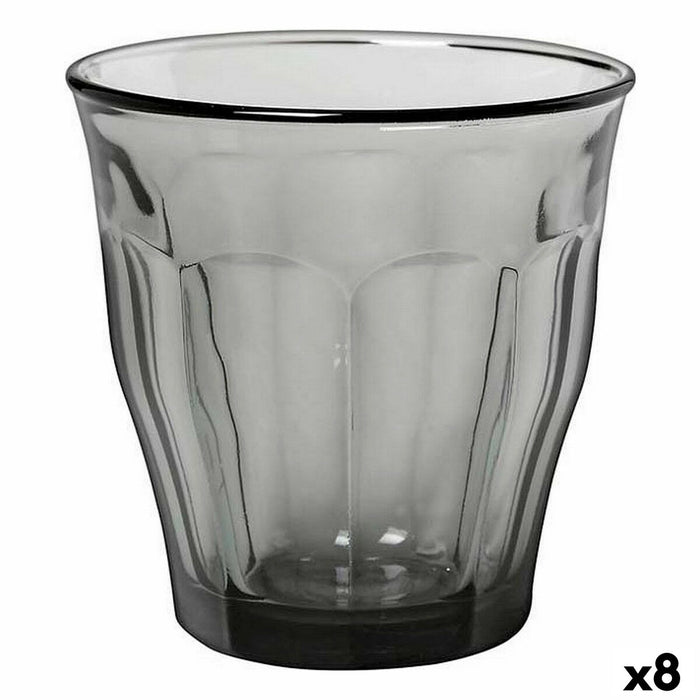 Set of glasses Duralex Picardie Grey 4 Pieces 360 ml (8 Units)