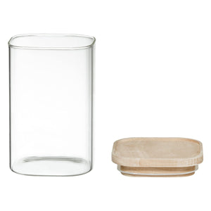 4 Tubs Secret de Gourmet Kitchen Stackable Glass
