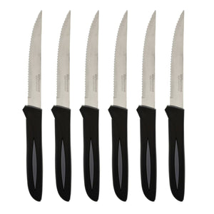 Meat Knife Set 2 Units 21 cm 6 Pieces