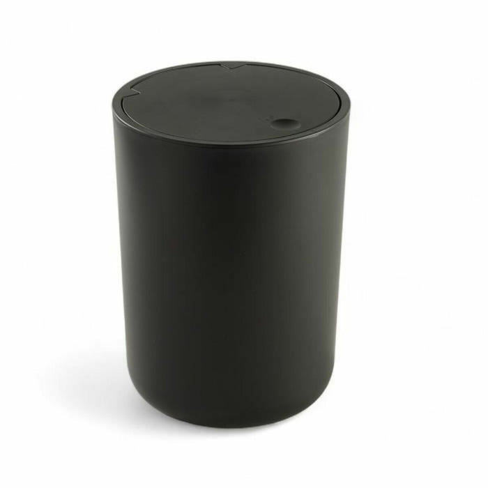 Pedal bin TODAY UTILITY Black 8,5 L polypropylene 21 x 29 cm