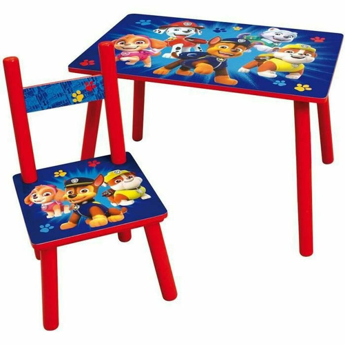 Children's table and chairs set Fun House The Paw Patrol