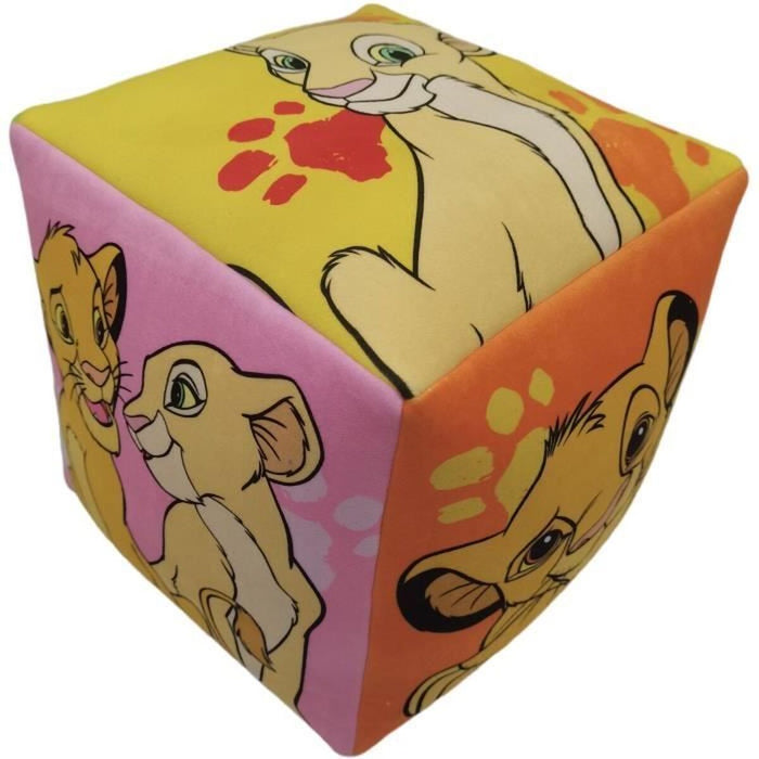 Cushion The Lion King Multicolour Polyester Children's Animal