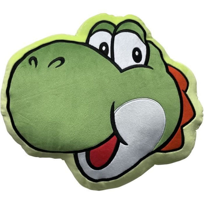 Cushion Mario Bros Green Polyester Children's