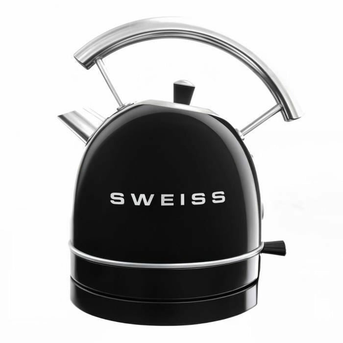 Kettle Sweiss KTL9 Black Stainless steel 2200 W 1,8 L