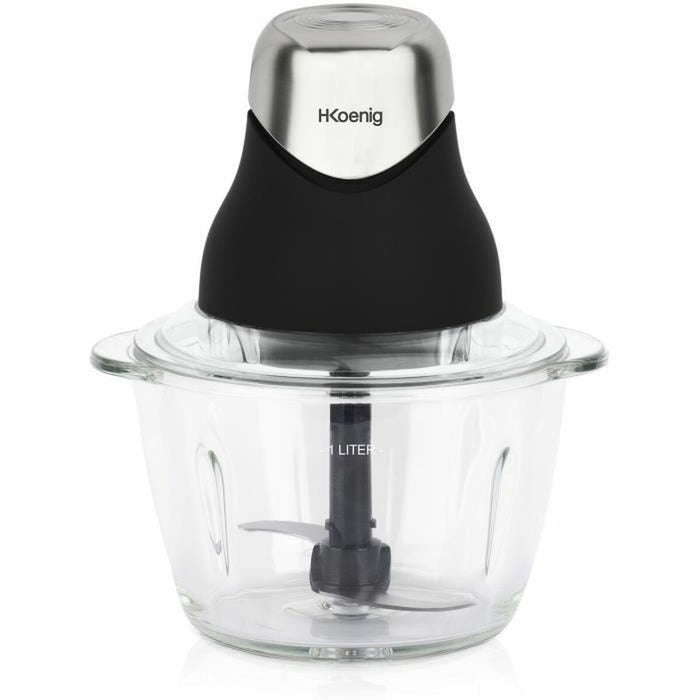 Mincer Hkoenig LEO8 Black Chrome Glass Stainless steel 1 L