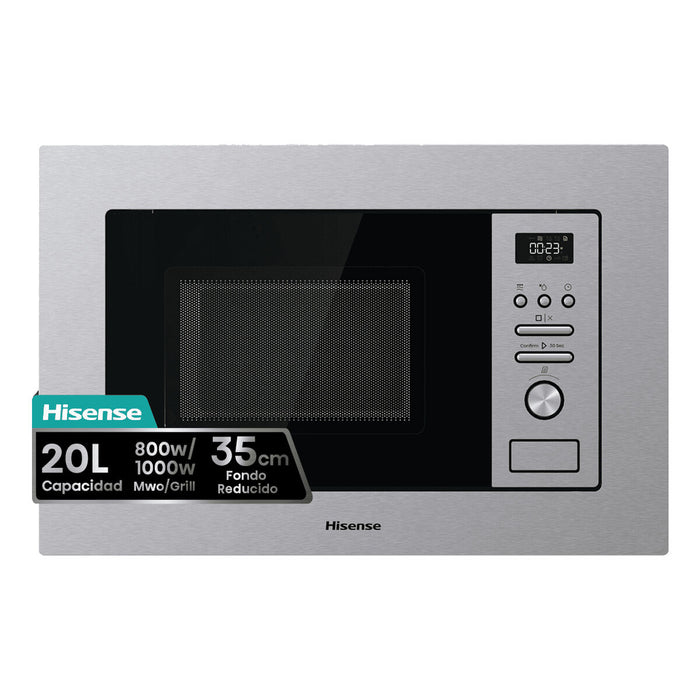 Microwave with Grill Hisense BIM320G41X 800 W