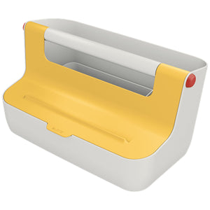 Storage Box Leitz Cosy Yellow ABS 21,4 x 19,6 x 36,7 cm Carrying handle