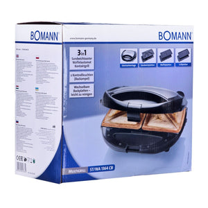 Sandwich Maker Bomann 613641 Black 650 W