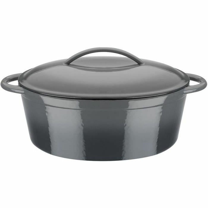 Casserole with lid GSW Grey Cast Iron