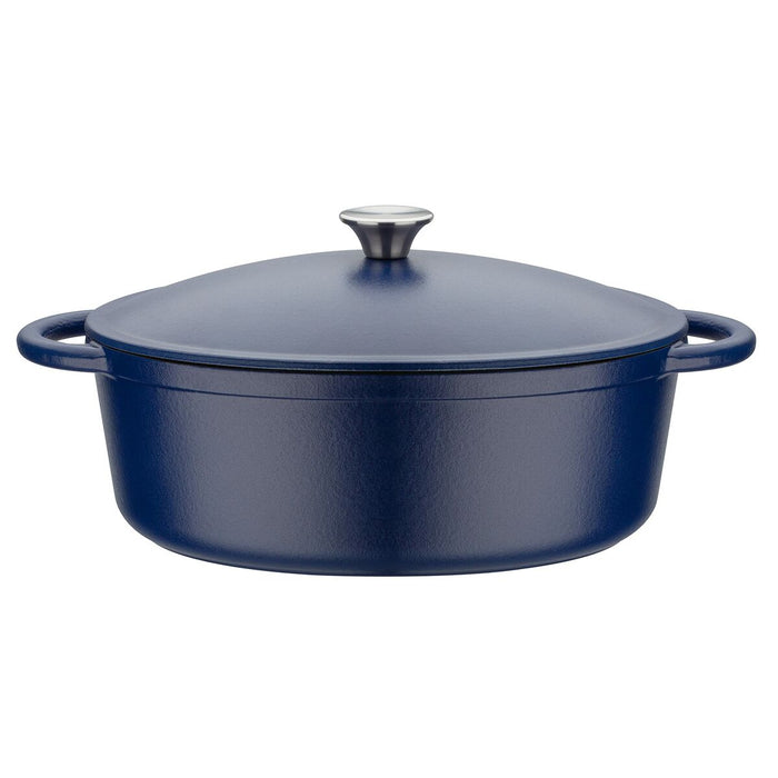 Casserole with lid GSW 717328 Blue Stainless steel