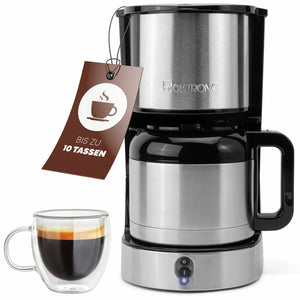 Superautomatic Coffee Maker Clatronic KA 3805 Black Steel 800 W
