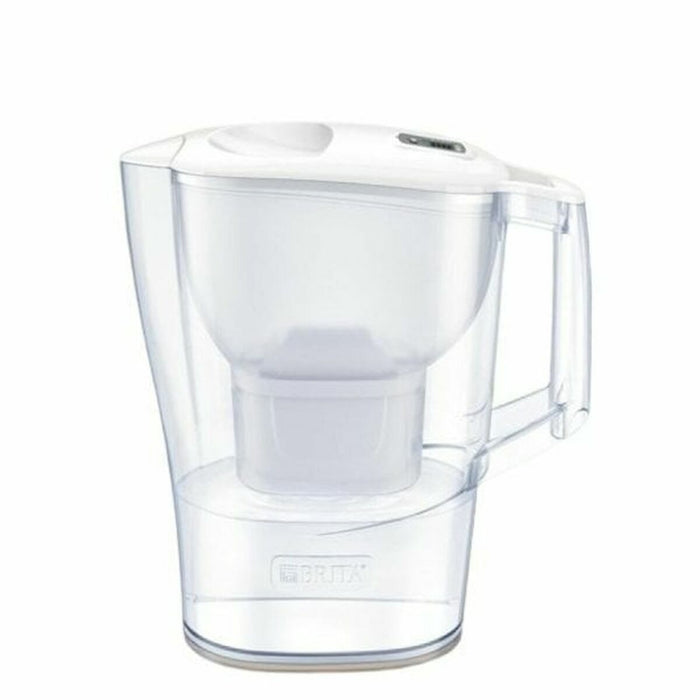 Filter jug Brita ALUNA White Transparent Plastic 2,4 L