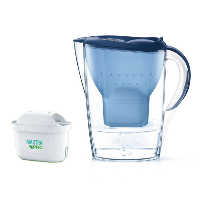 Filter jug Brita Marella + Maxtra Pro 1051131 Blue Plastic 2,4 L