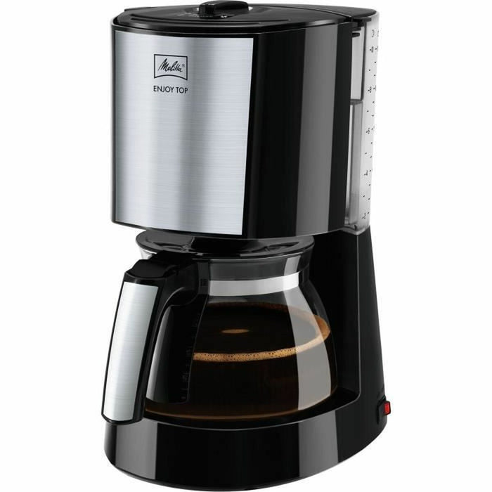 Electric Coffee-maker Melitta ENJOY TOP GLASS 1017-04 1000 W Black 1000 W 1 L 1,2 L