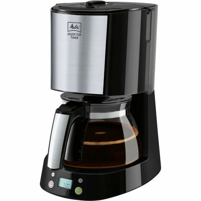 Electric Coffee-maker Melitta FCM ENJOY II TOP TIMER BLACK Black 1,2 L 1,25 L