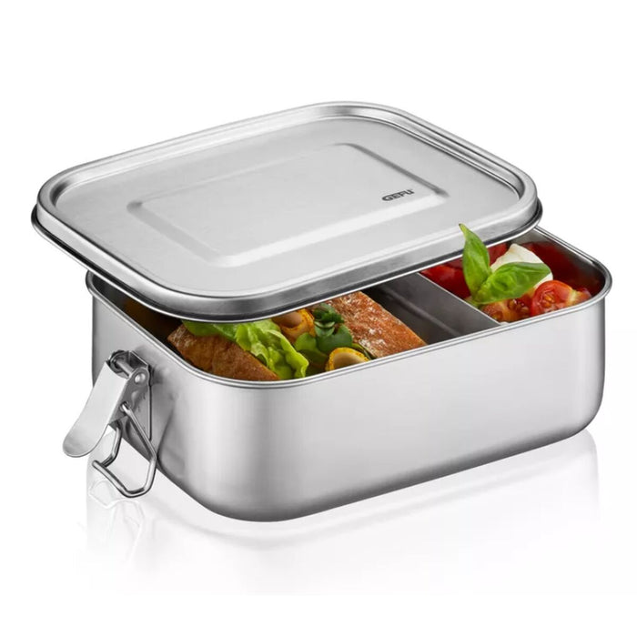 Lunch box Gefu G-12735 Silver Stainless steel Silica
