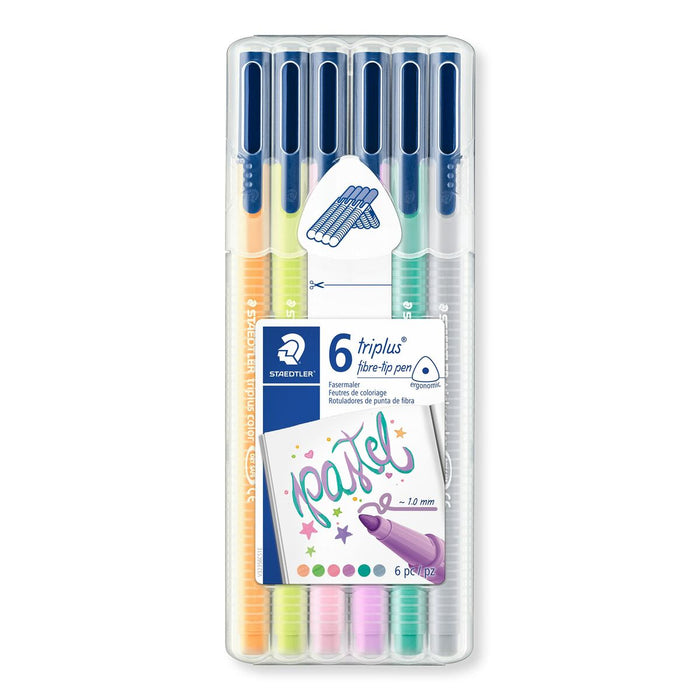 Set of Felt Tip Pens Staedtler Triplus Multicolour Plastic